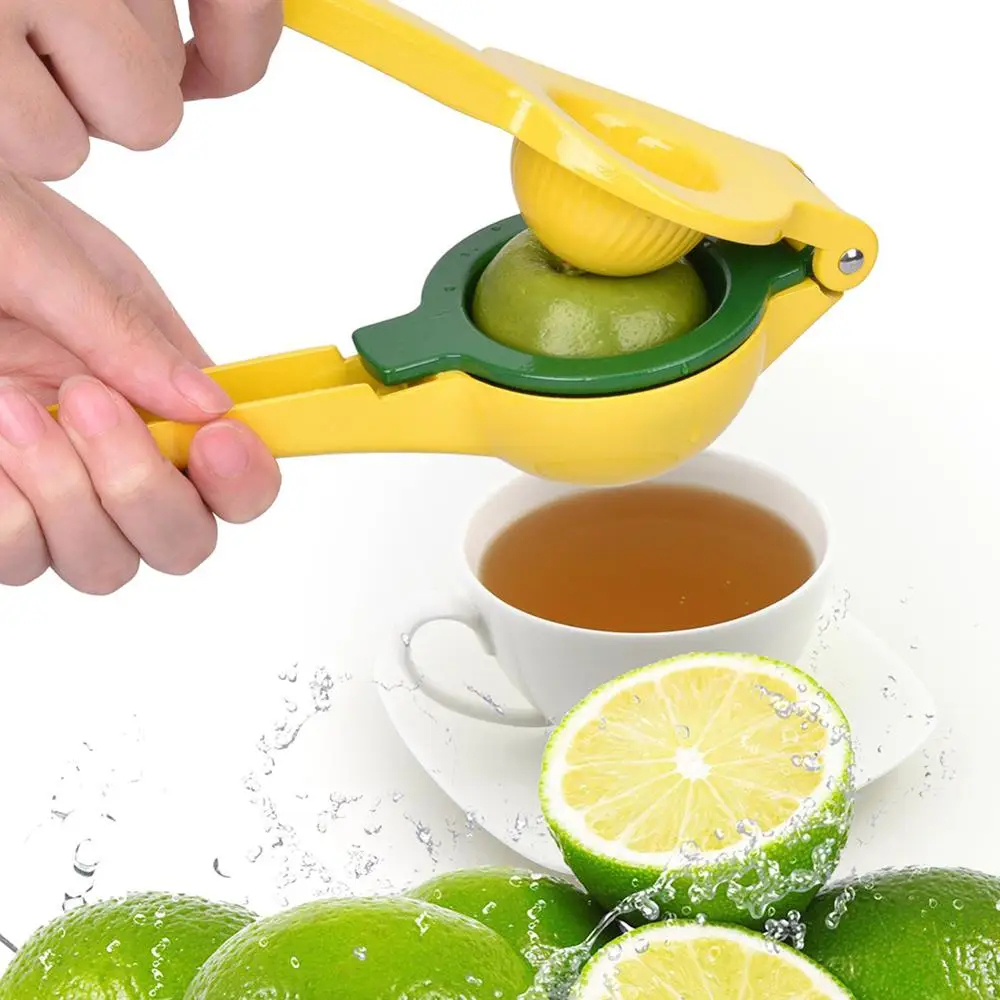 2 in 1 Metal Lemon Lime Squeezer Juice Clip Kitchen Utensils Gadgets Manual Citrus Press Juicer Products Accessories | Дом и сад