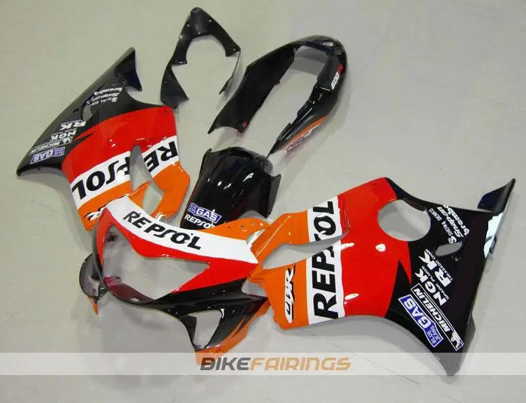

Injection Mold New ABS Whole Fairings kit Fit for Honda CBR600F4 CBR 600 FS F4 1999 2000 99 00 Bodywork set repsol