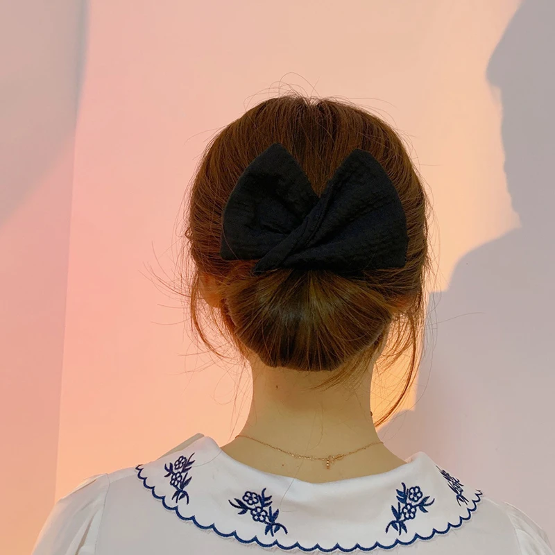 

10 Color Summer Deft Bun Women Hair Styling Headband Hair Twist French Stylish Hair Bun Vintage Party Hair Styling Bun For Women