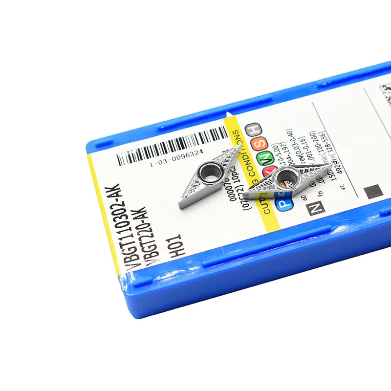 Фрезерный инструмент с ЧПУ VBGT110302 AK H01 твердосплавная пластина прорезью из сплава