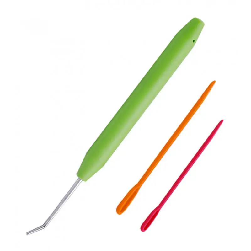 

Plastic Crochet Hooks Knitting Pins Sewing Pins with Plastic Needles