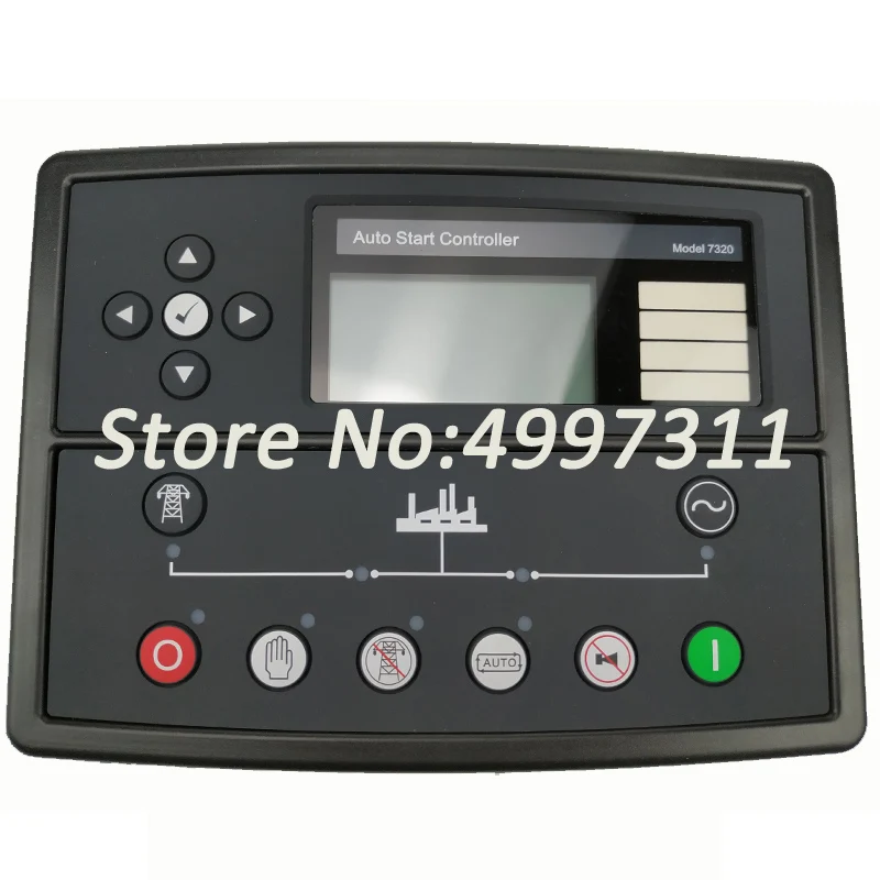 Controller 7320 Китайский Фабричный Генератор контроллер 7320/7310 качество автоматический запуск генератор Замена DSE контроллер DSE7320/7310 - Цвет: Controller 7320