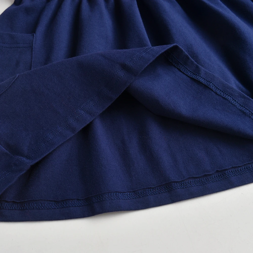 VIKITA chicas Navidad vestido de A&ntilde;o Nuevo ni&ntilde;os coraz&oacute;n de lentejuelas vestidos de algod&oacute;n de los ni&ntilde;os vestidos con bolsillos elegante vestidos 3-12Y-3