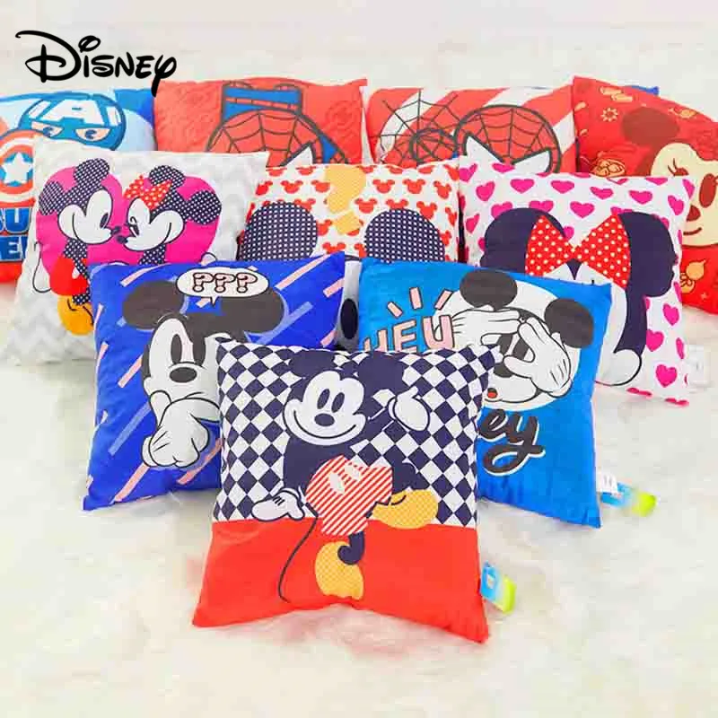 Disney мультфильм Подушка диван офис Удобная подушка спинка кровати модная подушка для автомобиля 40*40 см