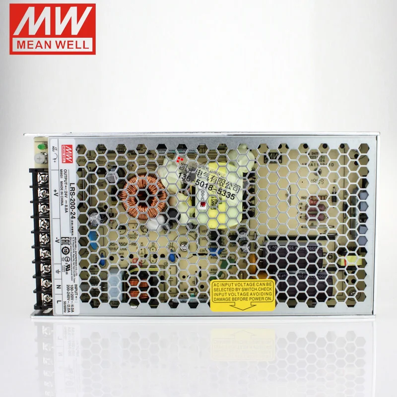Импульсный источник питания MEAN WELL 24 в импульсный LRS-35-24 LRS-50-24 с для