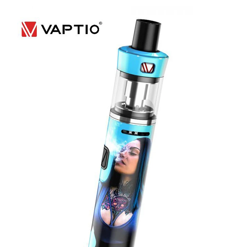 Новая ручка для вейпа оригинальный Vaptio TYRO Pandora. blue ограниченная серия комплект с
