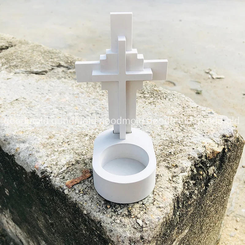 Форма для подсвечника из цемента форма бетонного силиконовая эпоксидной смолы