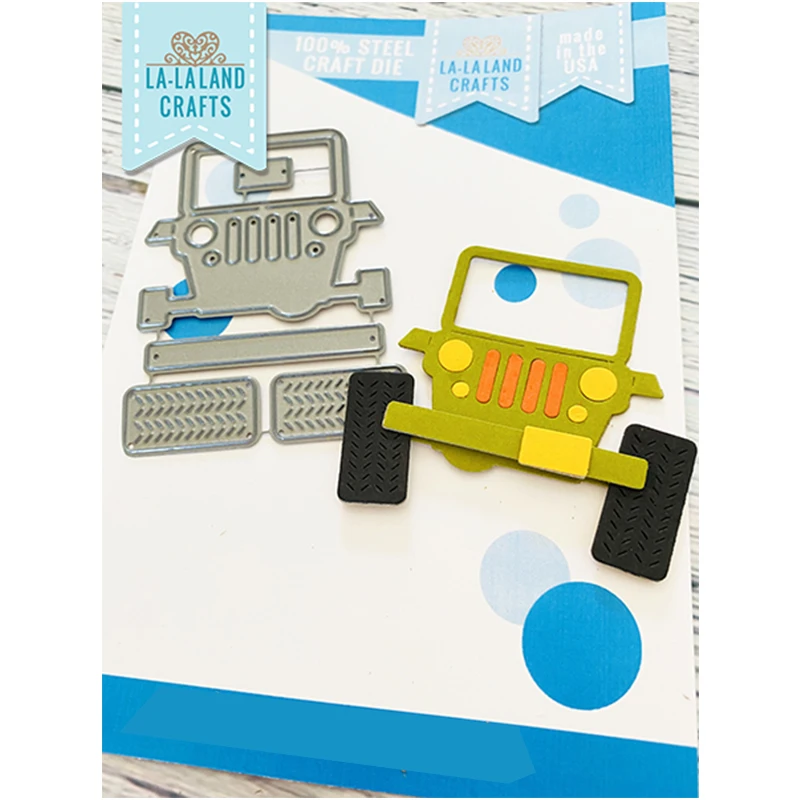

Truck Monkey Metal Cutting Dies for DIY Scrapbooking Crafts Die Stencils Maker Photo Album Template Handmade Decoration New 2021