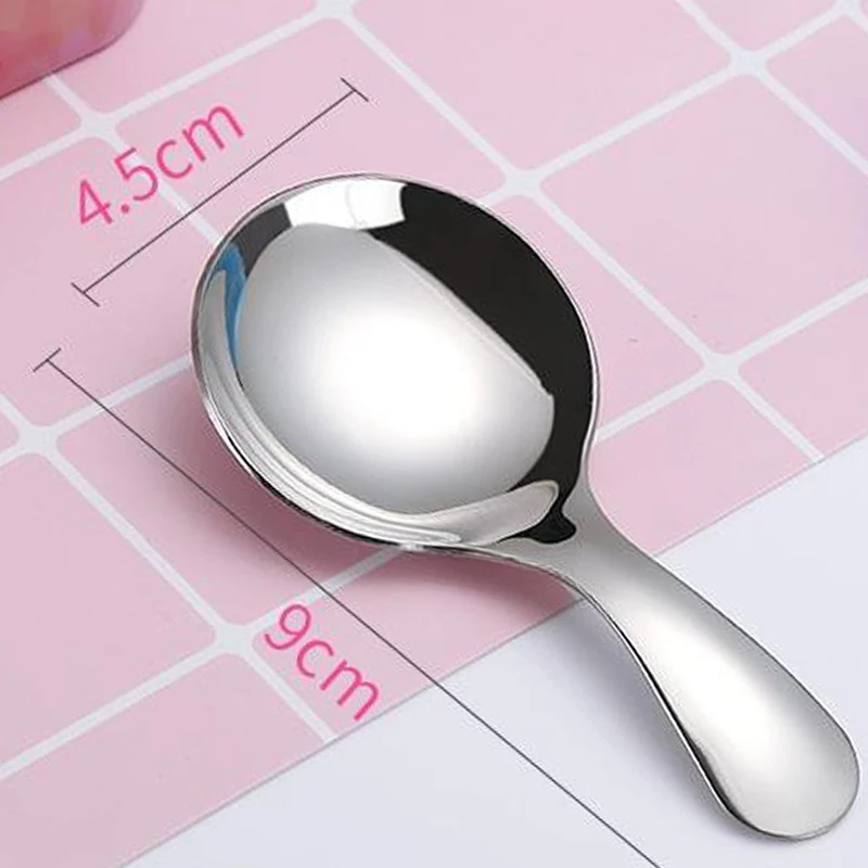 2 предмета Нержавеющая сталь сахарная соль для специй ложки приправы короткая