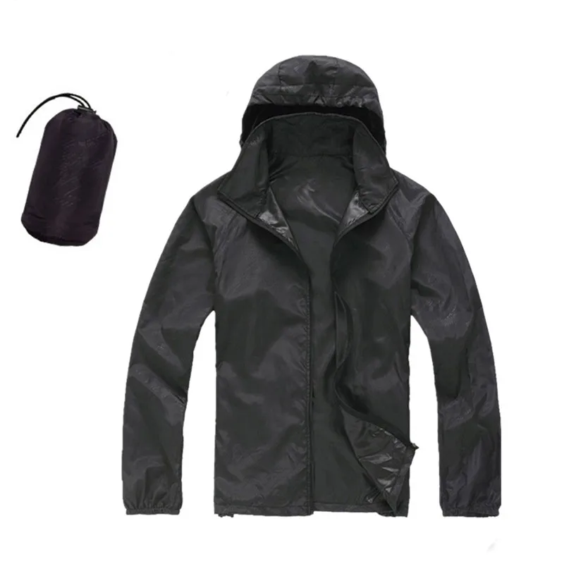 Легкая Солнцезащитная куртка для мужчин и женщин быстросохнущая с защитой от