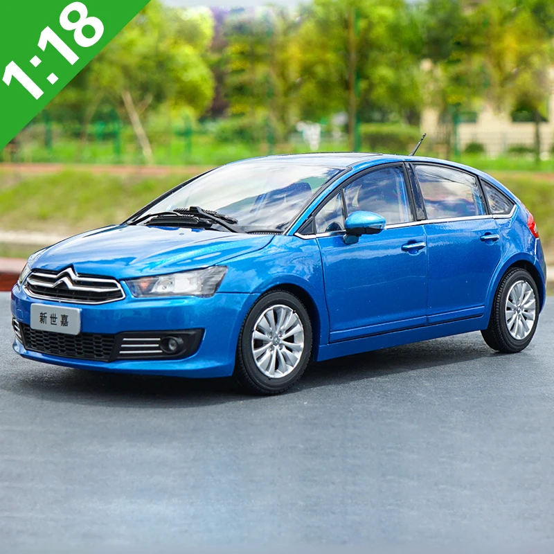1:18 тщательная модель хэтчбека Citroen автомобиля из сплава статическая