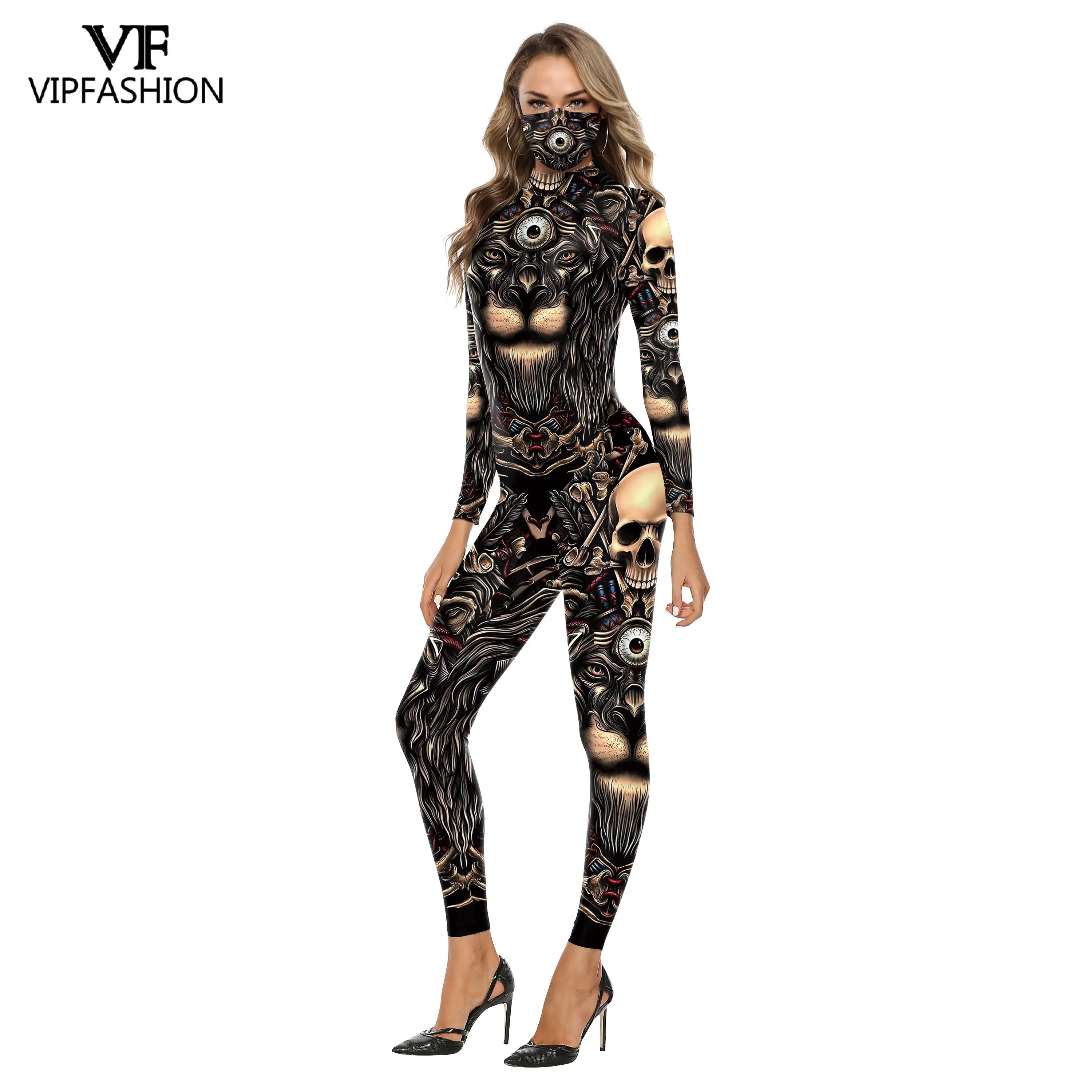 Новинка модный костюм VIP с 3D принтом супергероя черепа призрака косплей Хэллоуин