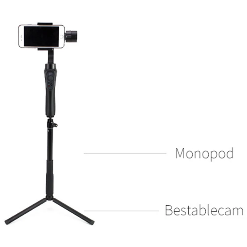 Telescopic Monopod Extension Stick Pole Rod with Table Tripod For Zhiyun Smooth 3 4/Iii Evolution | Электроника