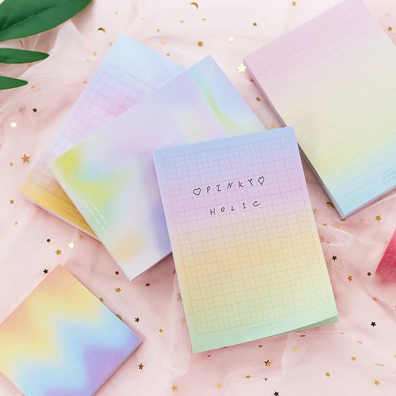 Блокнот Rainbow halo color 100 листов сетчатый блокнот канцелярские принадлежности офисные школьные F337| |