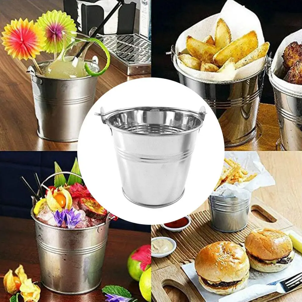 Миниатюрное ведро для льда фри баррель фаст фуд столовые приборы бара отеля
