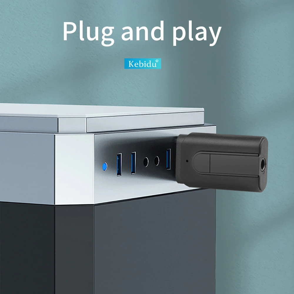 

5 шт., USB-адаптер Bluetooth 2 в 1 для ТВ и ПК