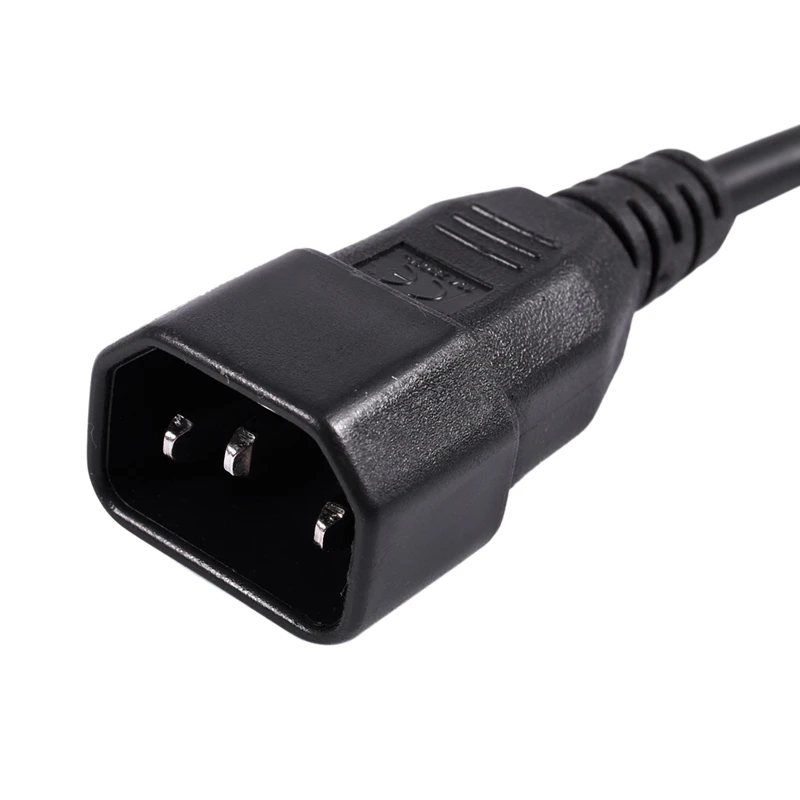 Удлинитель питания IEC Kettle Male to Female UPS Lead C13 C14 Black|Компьютерные кабели и разъемы| |