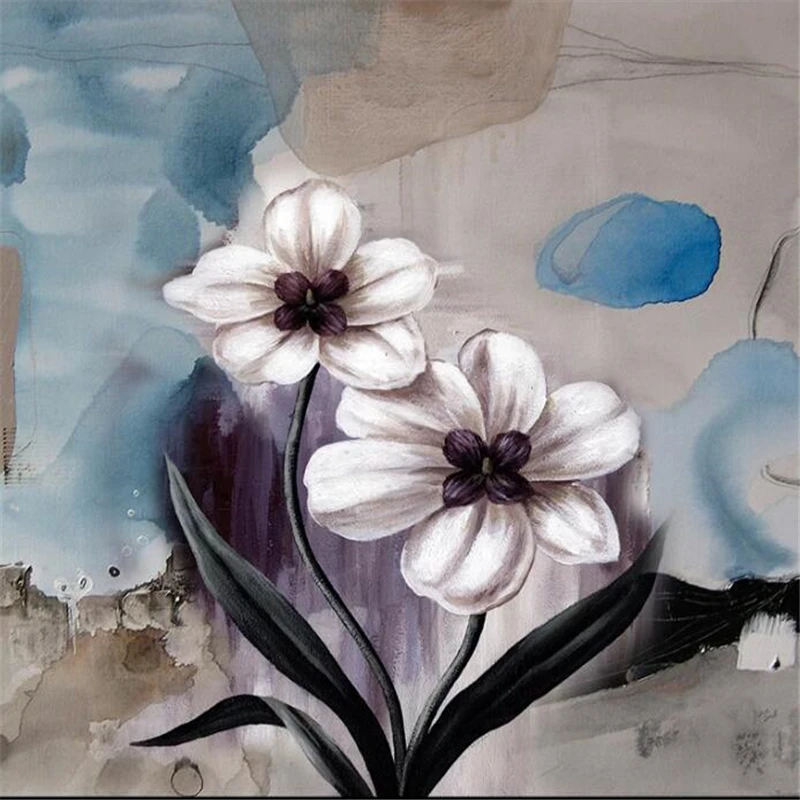 Wellyu индивидуальные большие фрески модное домашнее улучшение европейский