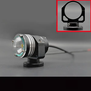 Крепление для подводного освещения, поворотное крепление, основание для лампы, алюминиевое основание для лампы для радиоуправляемой лодки, модели AUV робот на дистанционном управлении, 1 комплект