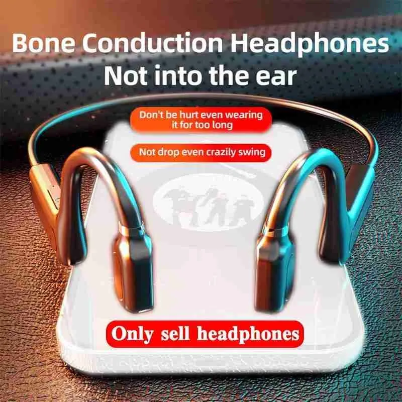 Наушники с костной проводимостью беспроводные наушники Bluetooth 5 1 уличные