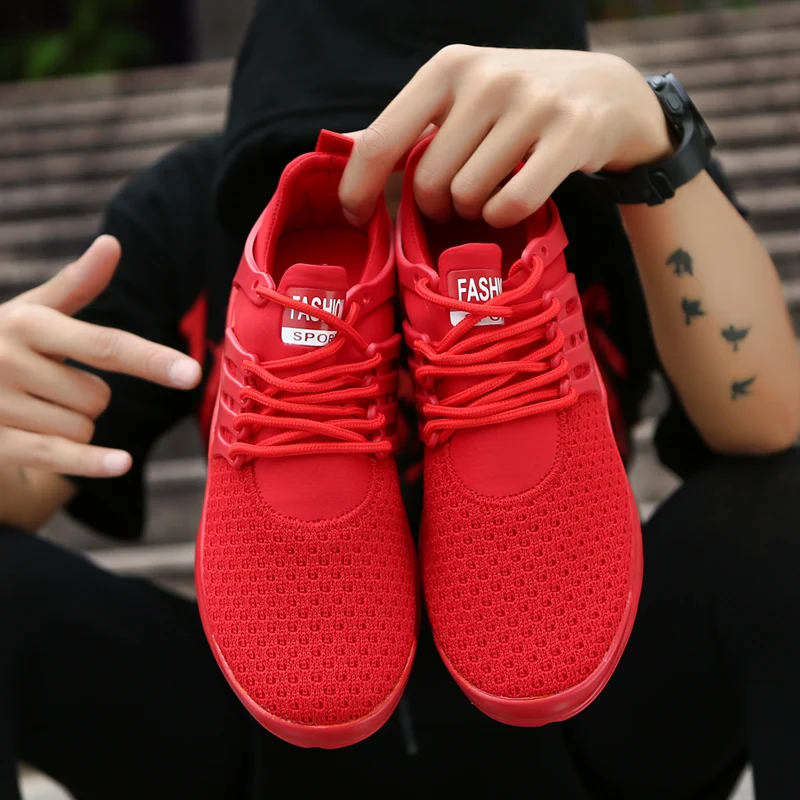 Женские Дышащие сетчатые кроссовки дешевая спортивная обувь для улицы