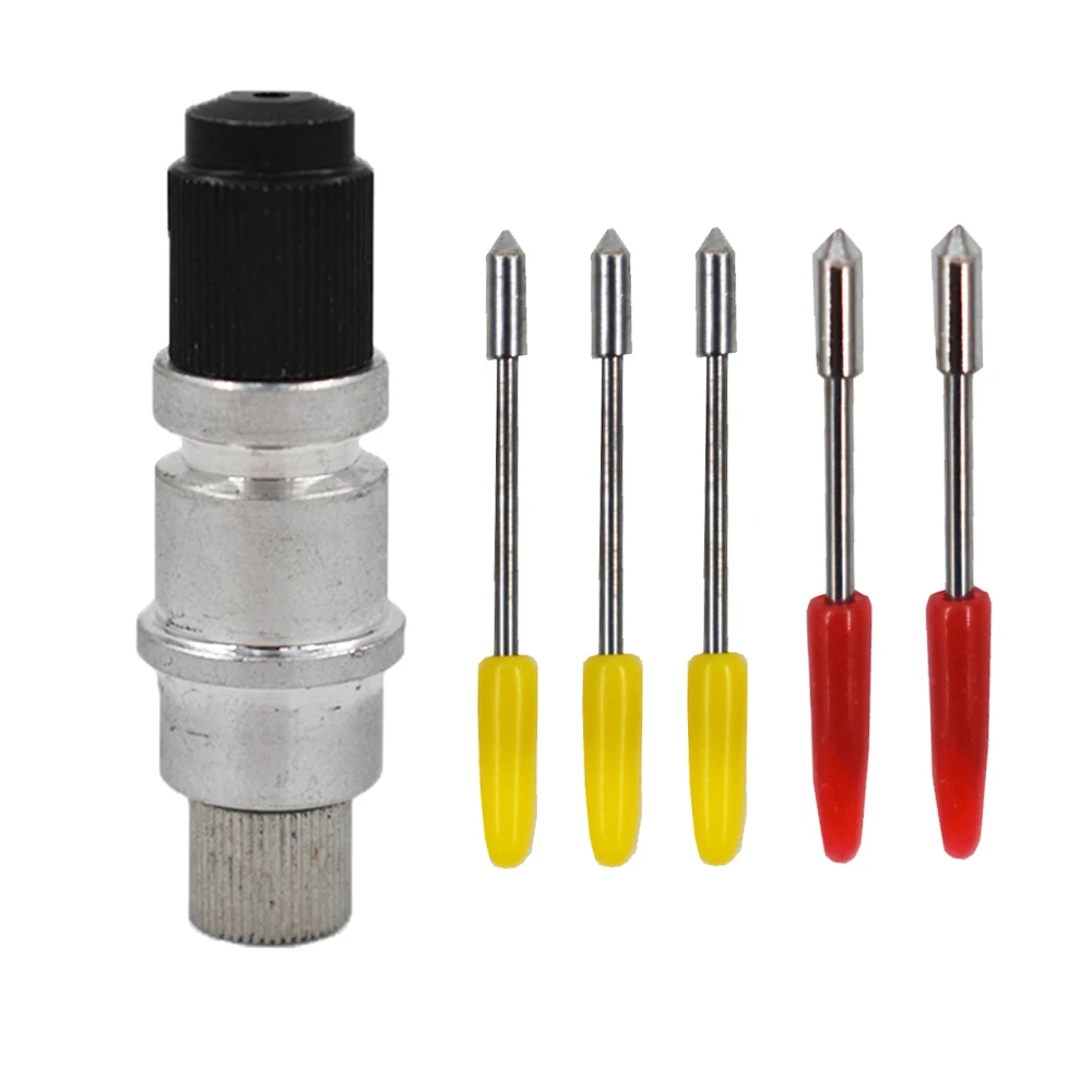 

Holder+Blades30 45 degree Mix Vinyl Plotter Cutter For Graphtec CB09 Blade