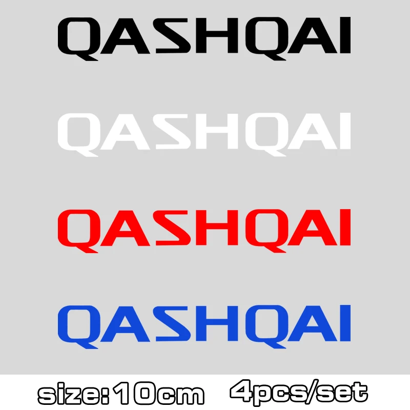 4 шт. для Nissan Qashqai ALMERA автомобильные аксессуары JDM наклейки стайлинга на дверные