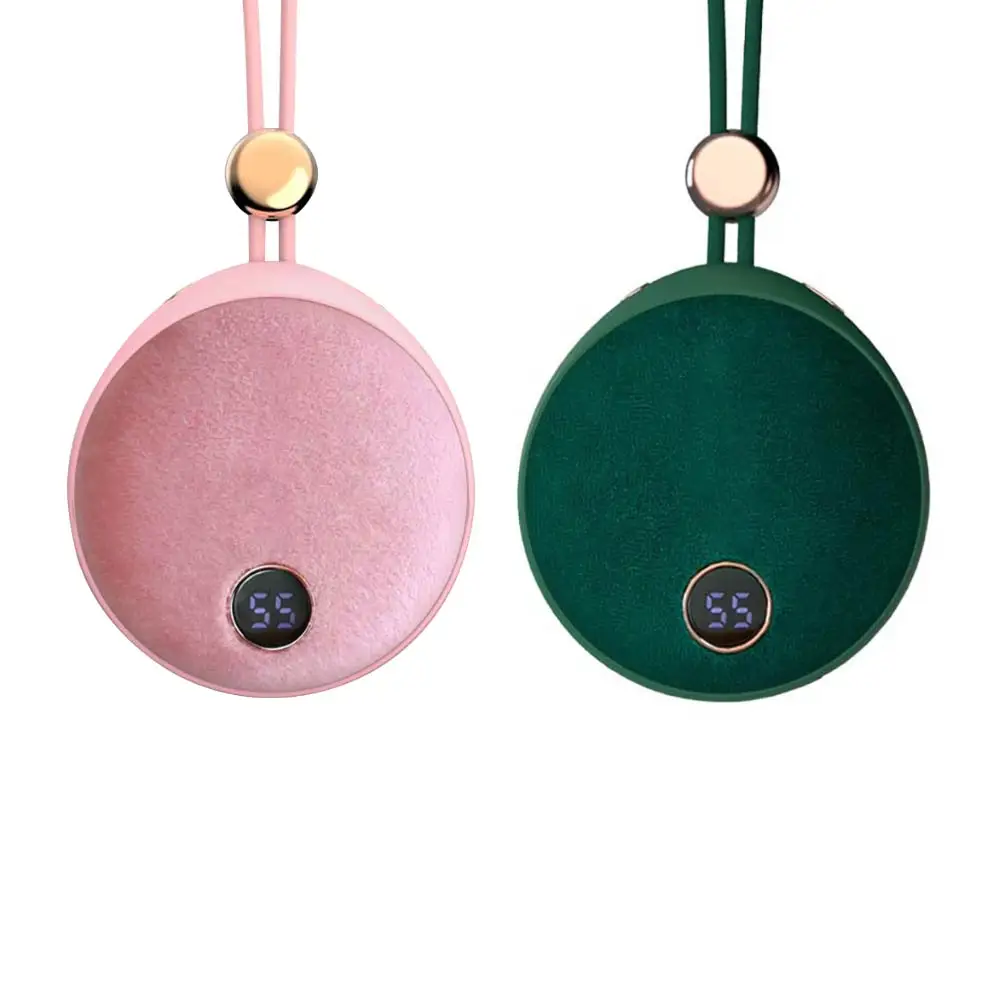 

5000mAh USB Rechargeable Electric Hand Warmer Winter Pebbles Double-Side Heating Mini 5V Long-Life Pocket Power Bank hand Warmer