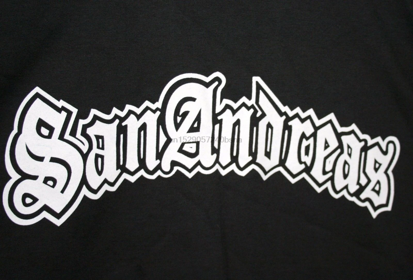 

Vintage San Andreas Grand Theft Auto Video Game Promo T-Shirt NOS Unused New MenFashion Short-Sleeve T Shirt Mens