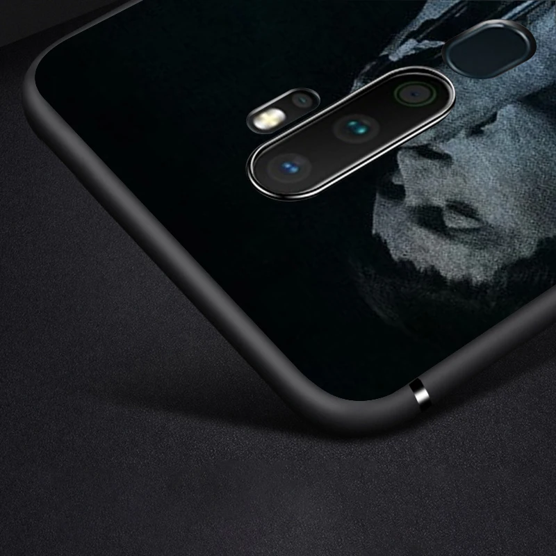 

Black TPU Soft Cover Art Band Division for OPPO A9 2020 Reno 10X ZOOM ACE 4 3 2 Z F Pro 4G 5G Phone Case