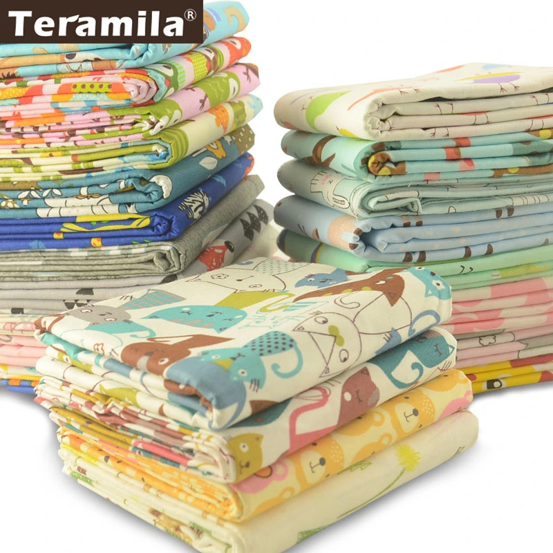 Teramila Telas Por Metro/дизайнерское платье из 100% хлопка с рисунками животных 100x10 0 см/шт. |