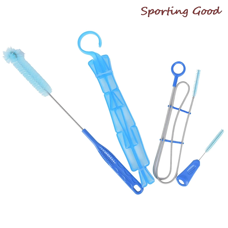 

4 шт./компл. воды емкость для гидратации на трубка очиститель кисти комплект для очистки труб водный Пузырь сумка для очистки труб шланг Sucker ...