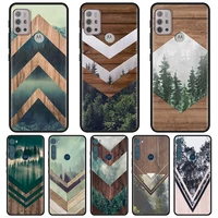 Wood Nature Pattern For MOTOROLA One Fusion Case for Moto G10 Plus Play Power One G20 G30 G40 G50 G60 Edge Phone Shell