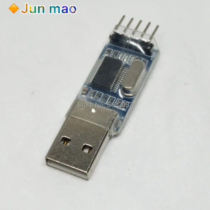 1 шт. USB к RS232 ttl конвертер адаптер модуль PL2303 с прозрачной крышкой PL2303HX