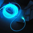Оптоволоконный кабель, длина 1 м, ПММА, боковое свечение, диаметр 1,5 мм2 мм3 мм, для светодиодный ных фонарей, яркий LKS99