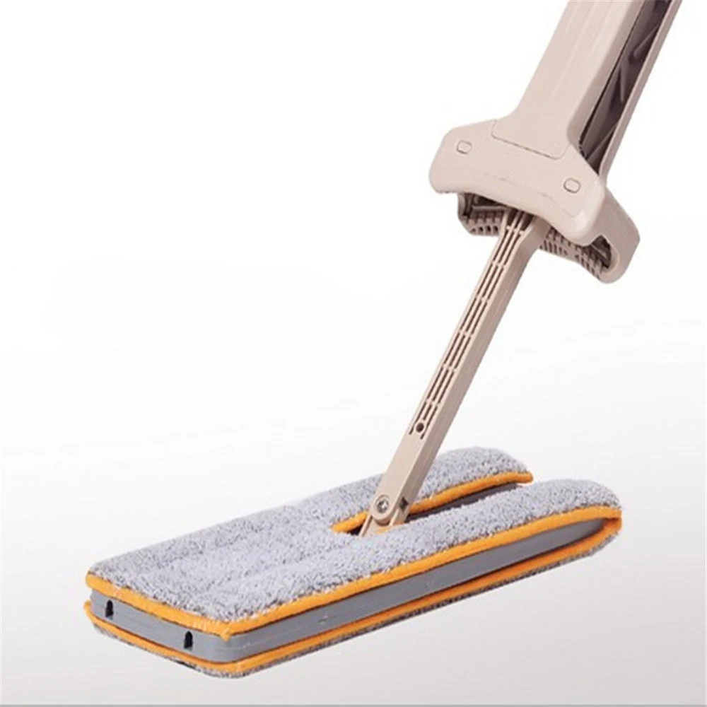 

Double-sided Hand Free Washable Flat Mops Home Dust Push Wood Floor Mops Self Wringing Household Cleaning Tools Accessories