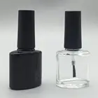 Пустая стеклянная бутылочка для ногтей 10 шт.лот 8 мл, полированные бутылочки с кисточкой, стеклянная бутылка для лака для ногтей, косметический контейнер