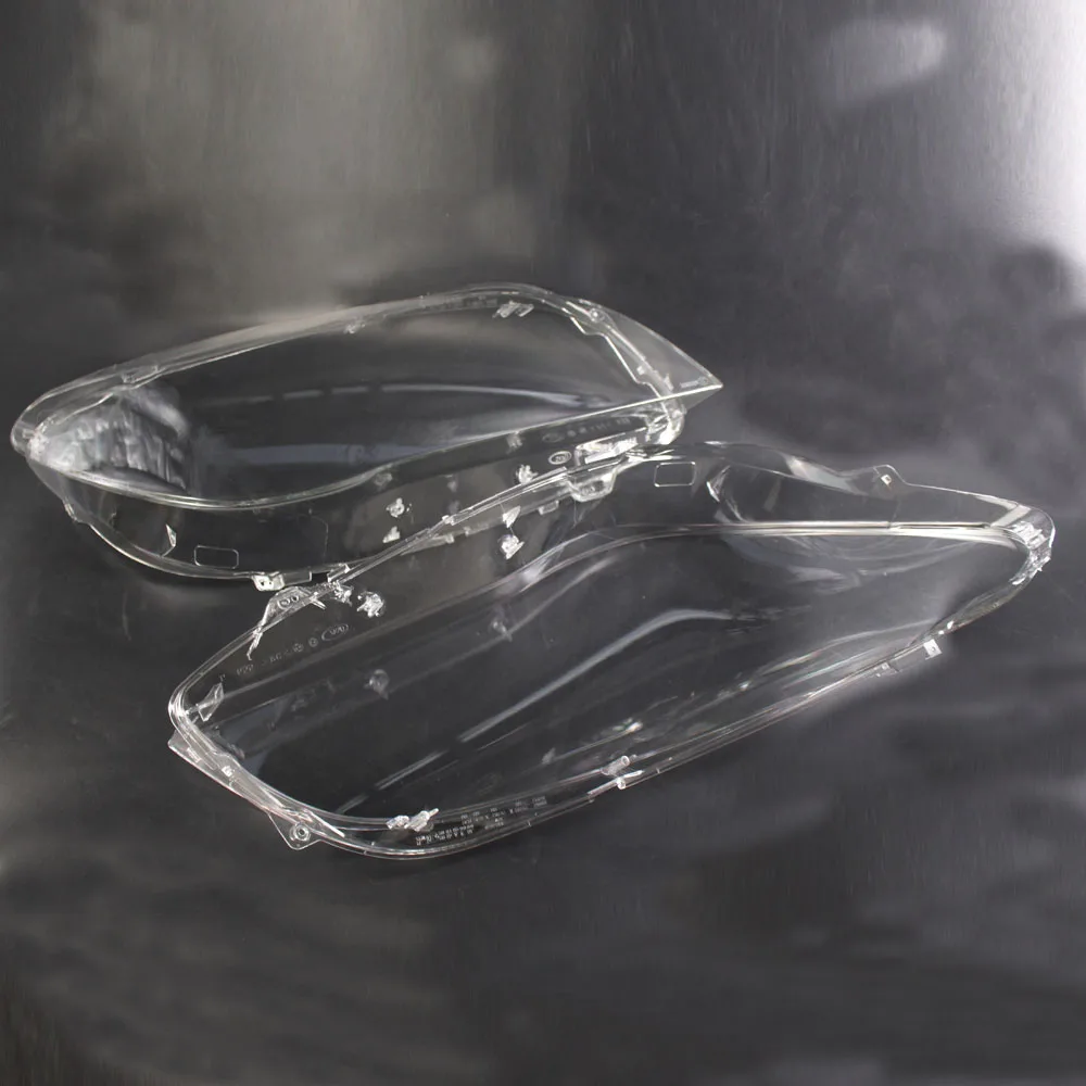 Передние фары прозрачные абажуры лампы оболочки маски крышка объектива для Bmw 7