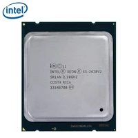 intel xeon processor e5 2620 v2 pc computer e5 2620 v2 cpu 2 1ghz lga 2011 sr1an 6 core server processor 80w e5 2620 v2 cpu