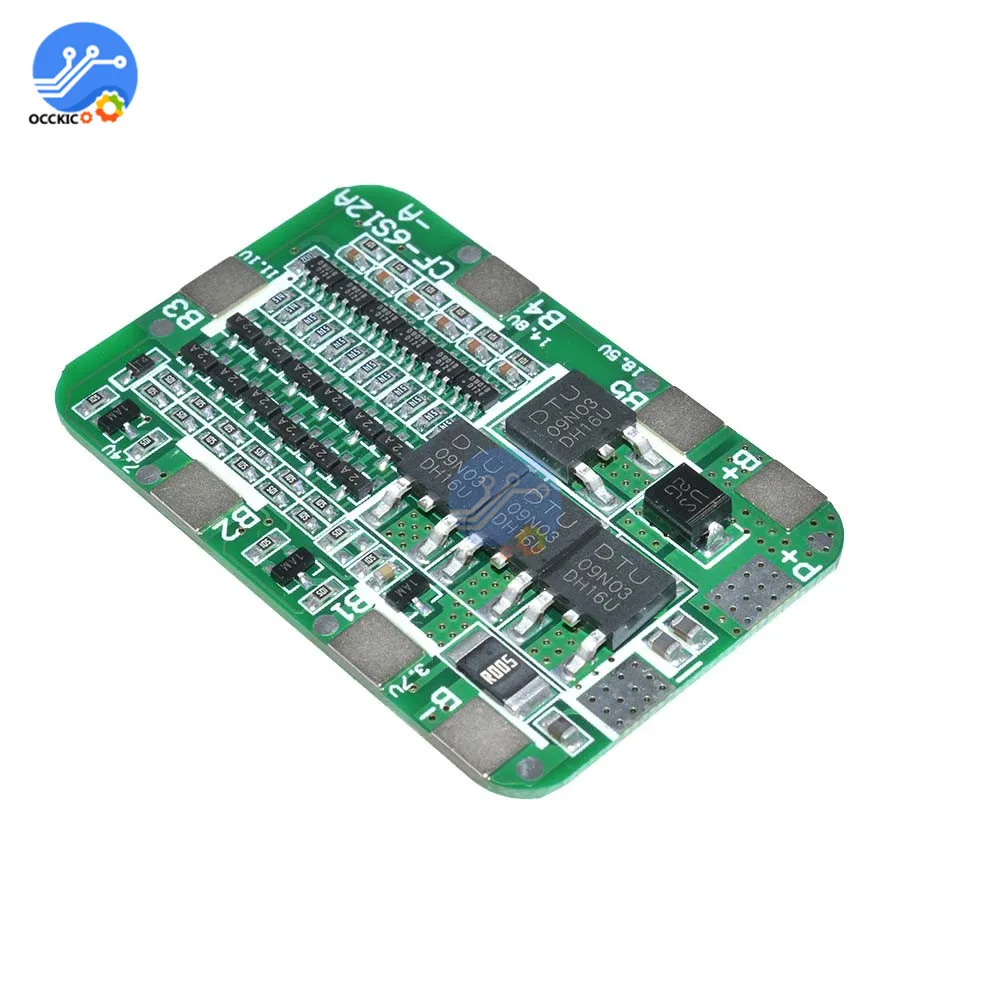 Bms 6S 15A 18650 Защитная плата для заряда батареи для 6 упаковок литий-ионный аккумулятор 18650 аксессуары балансировочный аккумулятор 25,5 в