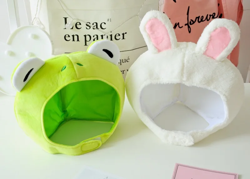 

New Popular Girls Rabbit Headband Plush Rabbit Ears Hoops White Bunny Ears Headdress Gifts For Girls