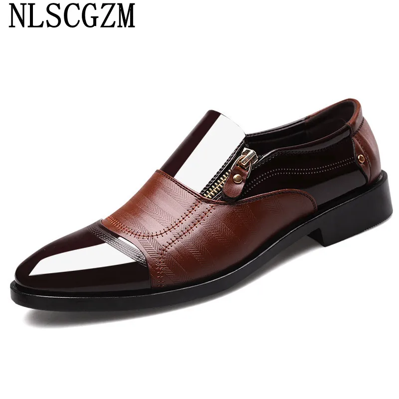 

Patent Leather Shoes for Men 2023 Loafers Men Dress Shoes Italian Coiffeur Slip on Shoes Men Sapato Social Masculino Chaussure