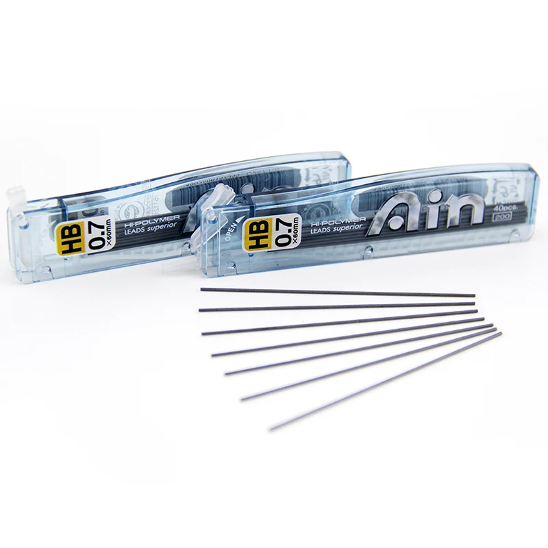 Стержни для карандашей Pentel C257 Ain высокополимерные стержни механического