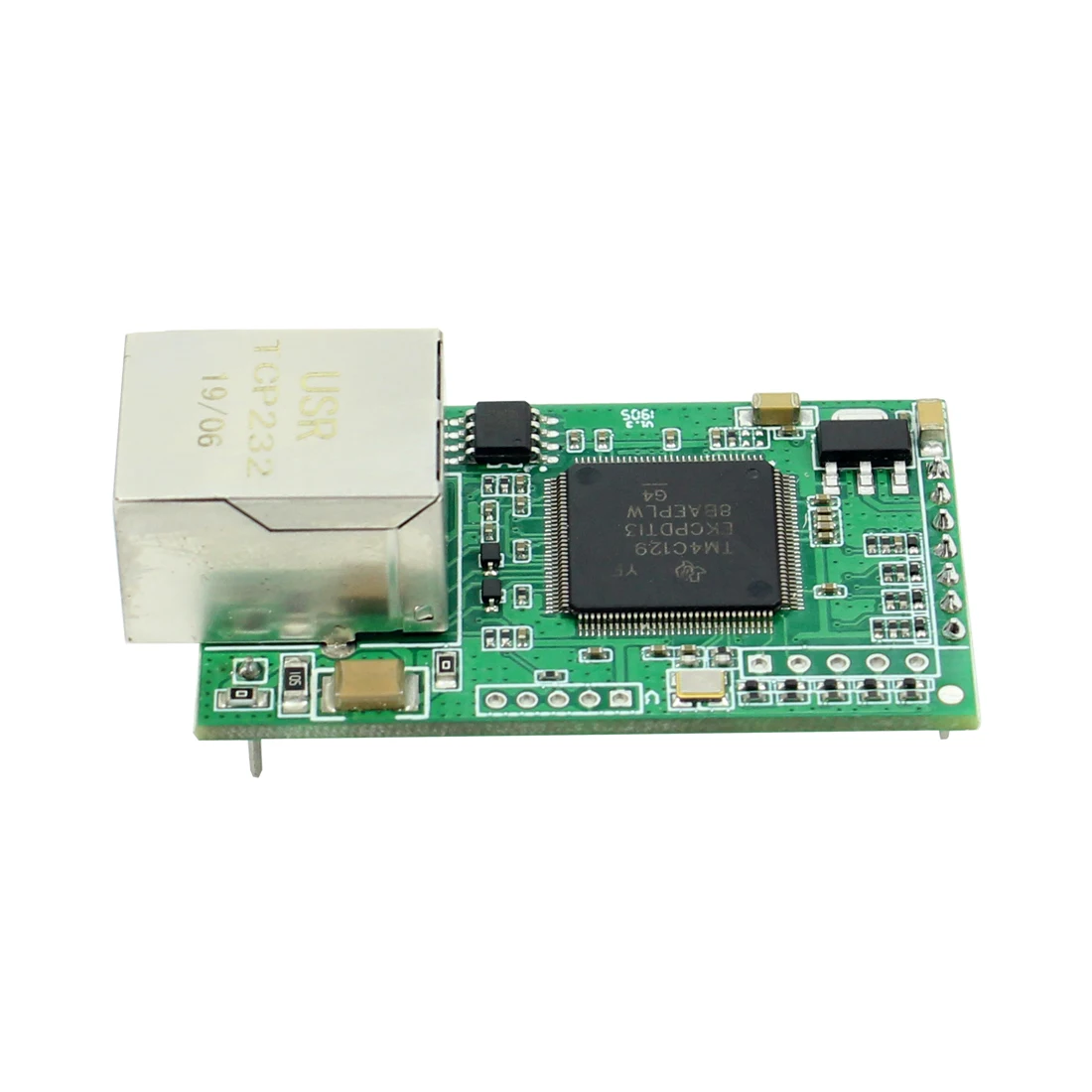 4 контактный последовательный UART TTL к LAN Ethernet модуль 2 последовательных