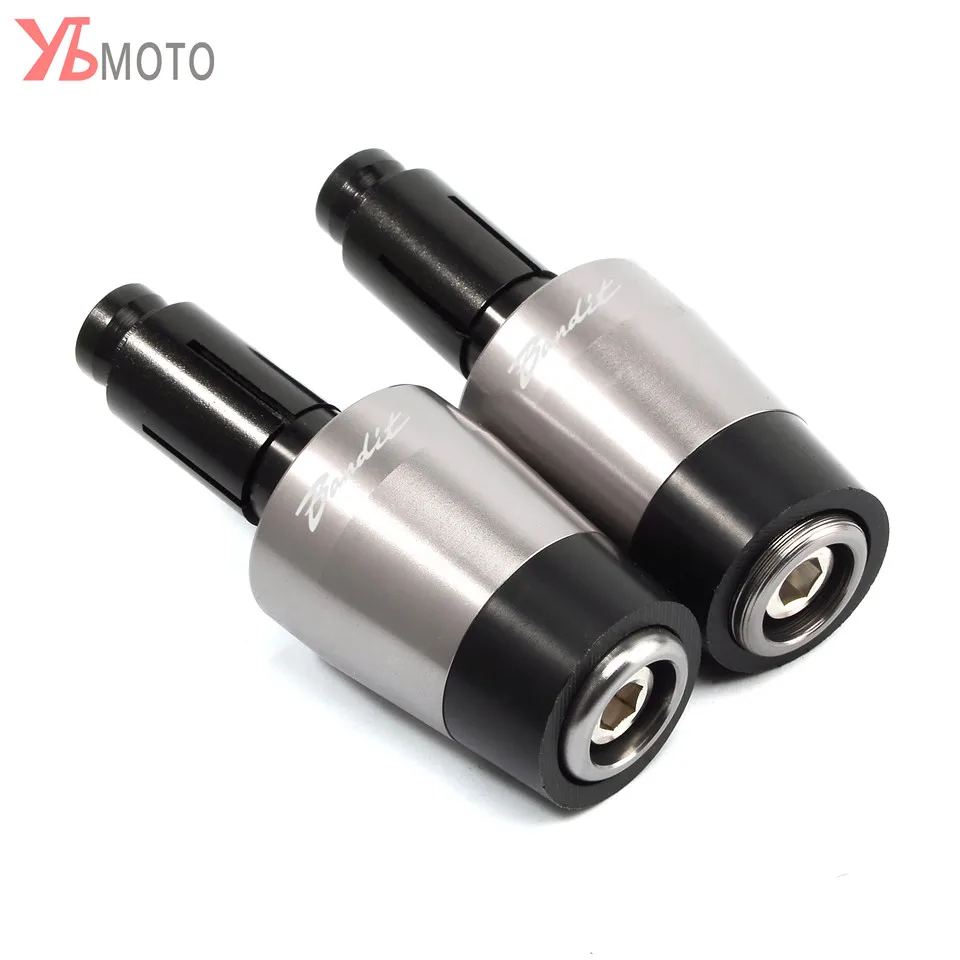 Motorcycles Handlebar Counterweight Plug Slider Ends Grips For SUZUKI GSF 250 600S GSF650 GSF1200 GSF1250 bandit 600 400 | Автомобили и
