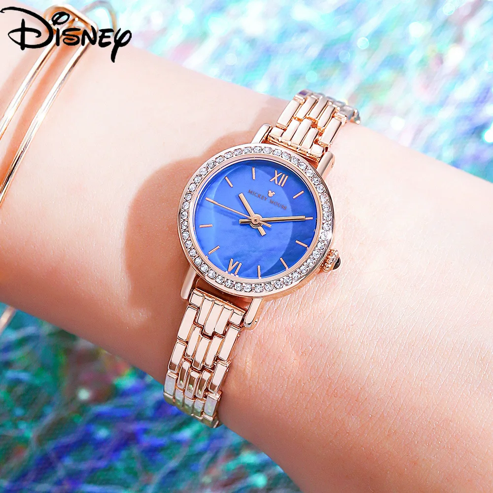 

2021Disney Women's smart digital lover ladies luxury Couple quartz watches Bracelet Handcuffs gift