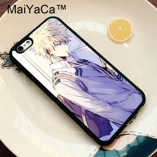 4512 MaiYaCa Boku no Hero academic Katsuki Bakugou ТПУ чехол для телефона для iPhone 11 Pro MAX X XR XS MAX 6 6s 7 8 Plus 5S задняя крышка чехол - Цвет: 4512