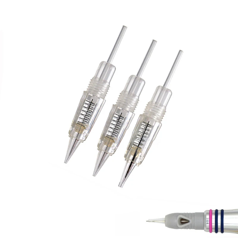 5 шт./лот винтовые микроблейдинг тату иглы картриджи микроиглы acion для премиум