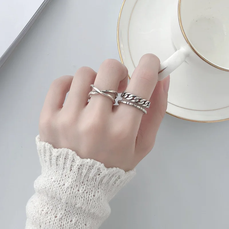 

Женское кольцо из серебра 925 пробы, в стиле ретро