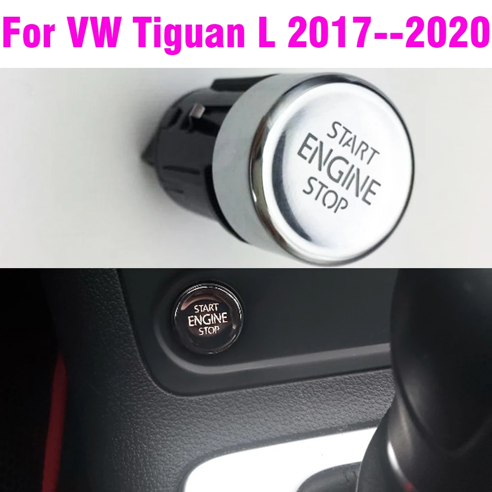 Original Engine Start Stop Button Switch One Key Start Up One-Button Start For VW Tiguan L 5NG 959 839